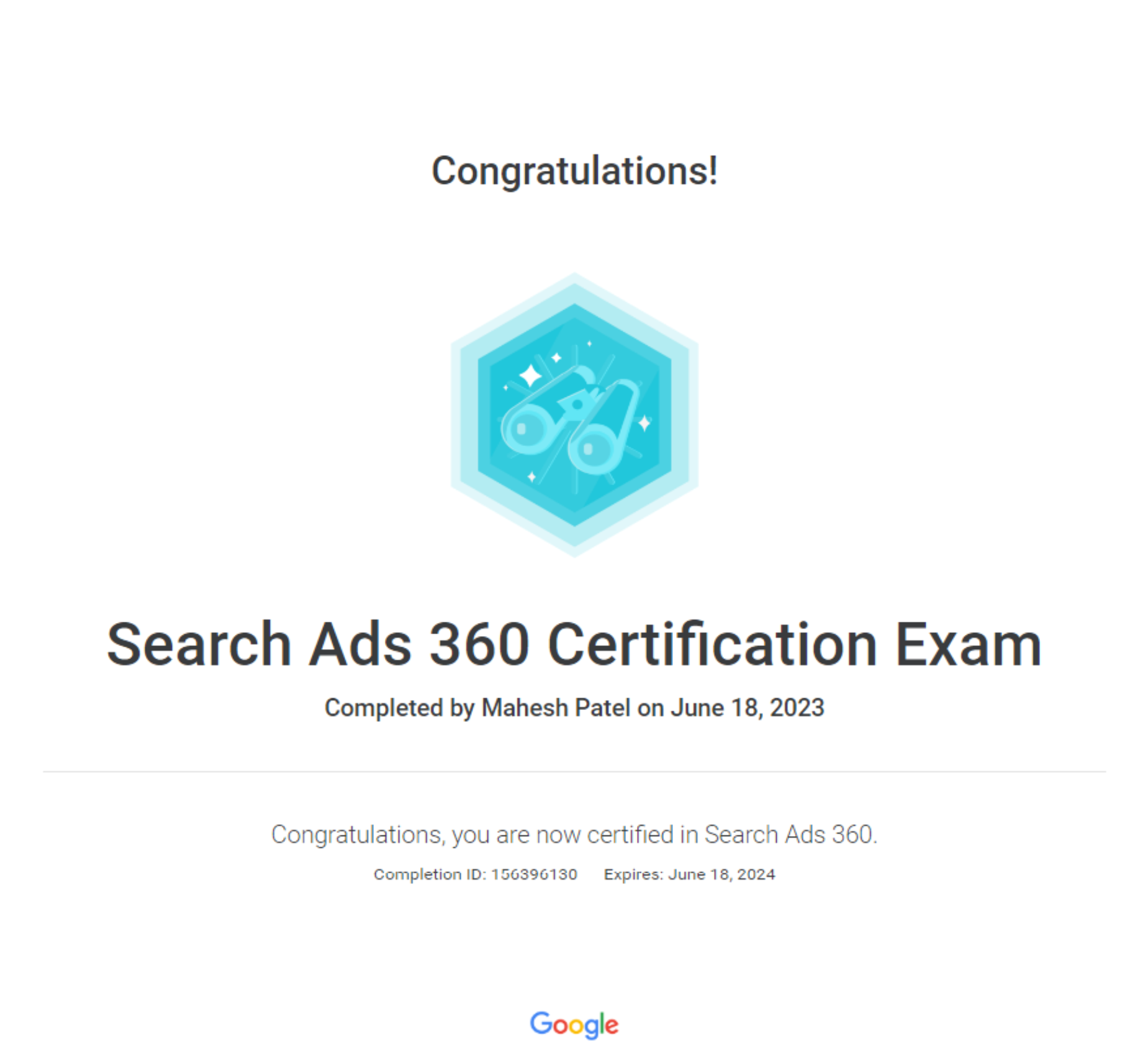 Adwords Shopping Certification