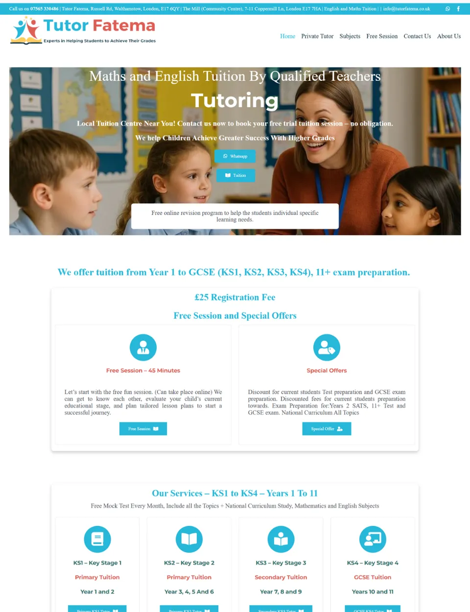tutor-website