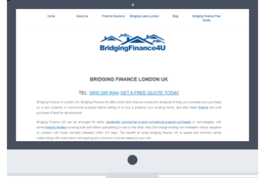 Bridging Finance 4U Bridging Finance 4U