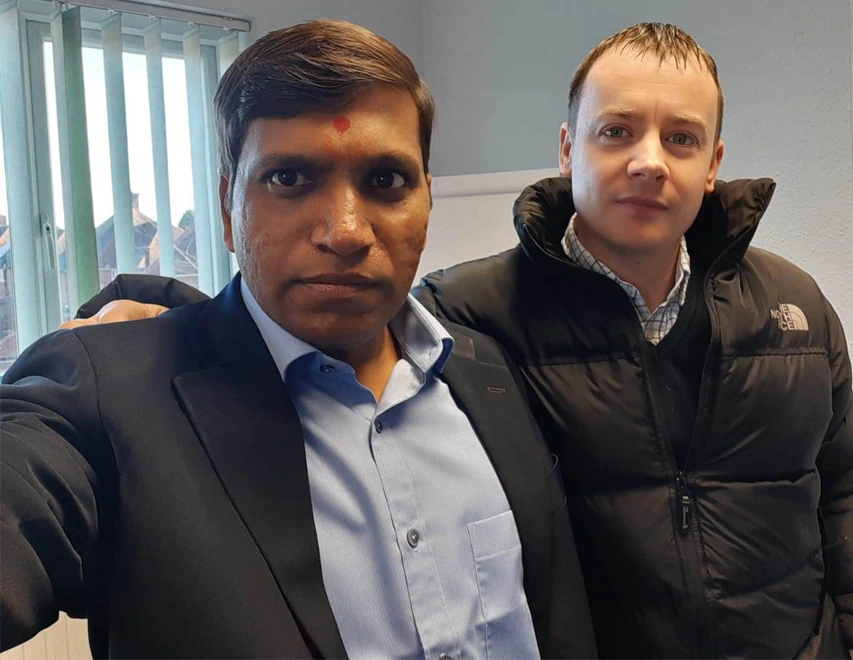 meet with client for business order website